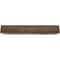 Ekena Millwork 2-Sided (L-beam) Sandblasted Endurathane Faux Wood Ceiling Beam, Premium Aged, 4"W x 8"H  x 20'L BMSD2C0040X080X240ZD - alternate 4